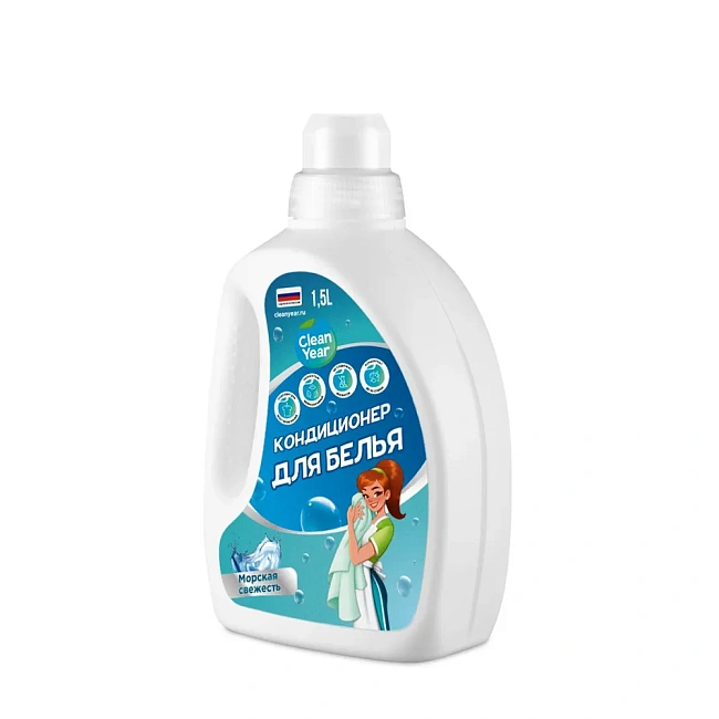 картинка Кондиционер для белья, 1.5 л "Морская свежесть" магазин SkyShop являющийся официальным дистрибьютором в России 