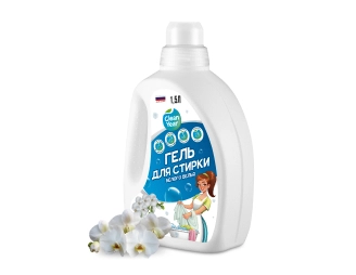 картинка Гель для стирки, 1.5 л Орхидея» для белого магазин SkyShop являющийся официальным дистрибьютором в России 